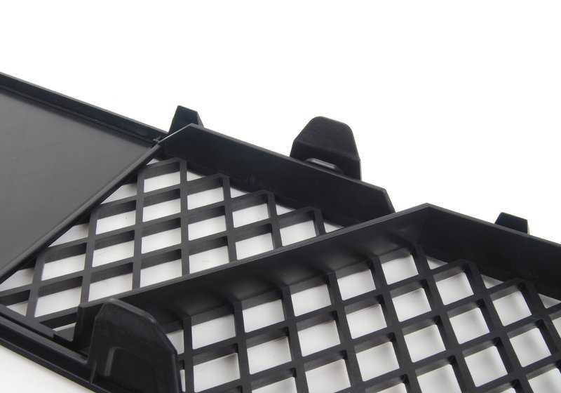 Rejilla central de entrada de aire OEM 51117200730 para BMW F07 (Serie 5 GT). Pieza original BMW.