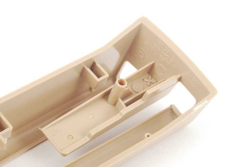 Copertura anteriore destra -wing Beige OEM 52107170740 per BMW X5 E70. Compatibile con tutti i modelli E70: 3.0D, 3.0SD, 3.0SI, 3.5d, 4.8i. BMW originale.