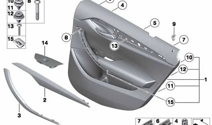 Expanding nut for BMW E93, E63, E64, E84, E86 (OEM 07147125319). Genuine BMW