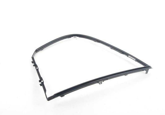 Junta ventana lateral trasera derecha OEM 51347060220 para BMW E90 {316d, 316i} todos los modelos compatibles. Original BMW.
