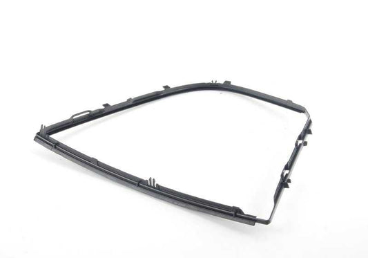 Junta ventana lateral trasera derecha OEM 51347060220 para BMW E90 {316d, 316i} todos los modelos compatibles. Original BMW.