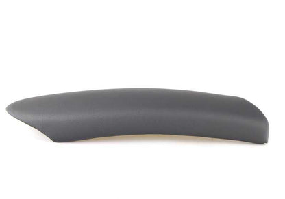 Apoyabrazos de cuero artificial derecho Panther Black OEM 51417133516 para MINI R50, R53, Cabrio R52. Original MINI.