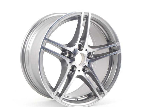 Llantas de aleación M Doble Radio 313 OEM 36116791999 para BMW E90, E91, E92, E93. Traseras, 18", color ferric grey bicolor. Original BMW.