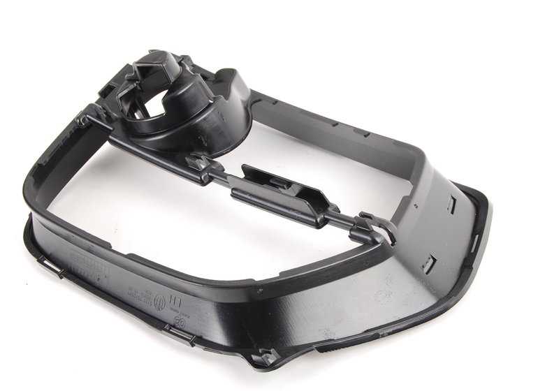 Insertador Parachoques Izquierdo para BMW E71 (OEM 51117312597). Original BMW