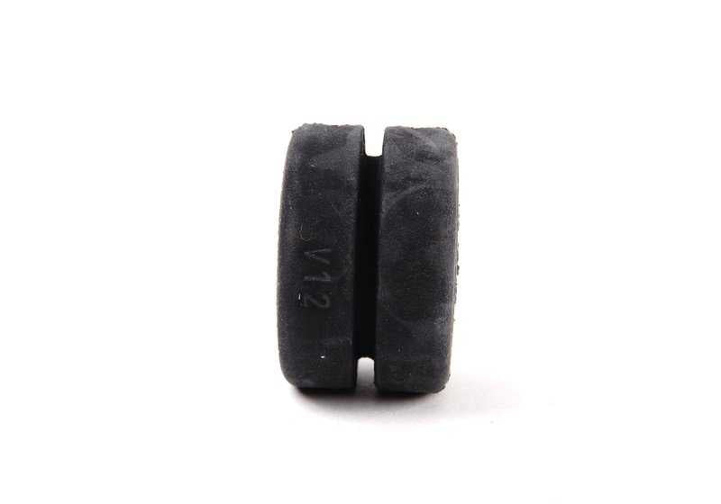 Pasamuros de goma OEM 11421742593 para BMW E39, E38, E65, E66, E31. Pieza original BMW utilizada en sistemas de filtro de aceite, líneas de aceite y calefacción auxiliar.