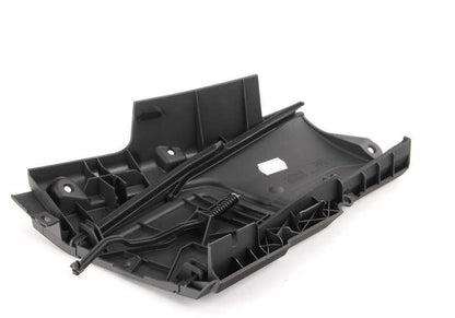 Cubierta izquierda para apertura de varillaje OEM 51437144243 para BMW E64 (Serie 6 Cabrio). Original BMW