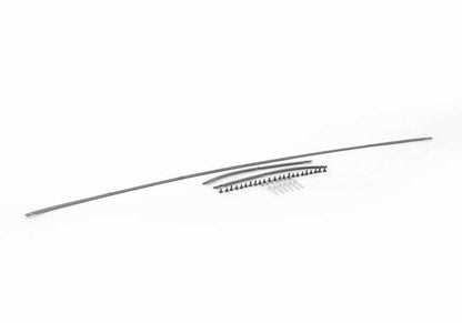 Kit de fijaciones para techo interior OEM 54347110762 para BMW Z4 E85 (todos los modelos: 2.0i, 2.2i, 2.5i, manual y automático). Original BMW.