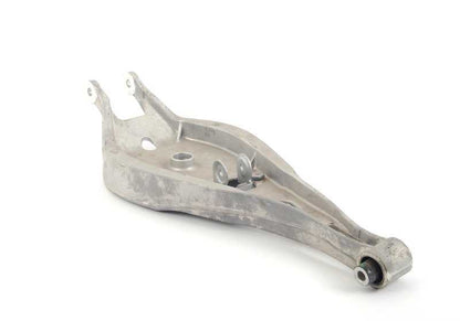 Brazo de suspensión trasero superior izquierdo OEM 33326781625 para BMW E46 {316i, 316Ci} (todos los acabados y motorizaciones indicados). Original BMW.