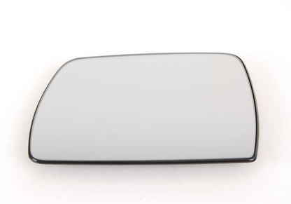 Heated flat left rearview glass OEM 51163404629 for BMW X3 (E83). Original BMW.