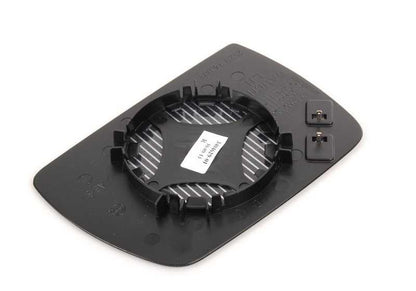 Heated flat left rearview glass OEM 51163404629 for BMW X3 (E83). Original BMW.
