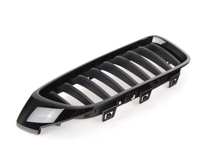 Parrilla decorativa M Performance negra brillo derecha OEM 51712336814 para BMW Serie 4 F32, F33, F36 y más. Original BMW.