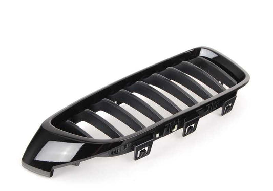 Parrilla decorativa M Performance negra brillo derecha OEM 51712336814 para BMW Serie 4 F32, F33, F36 y más. Original BMW.