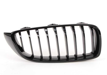 Parrilla decorativa M Performance negra brillo derecha OEM 51712336814 para BMW Serie 4 F32, F33, F36 y más. Original BMW.