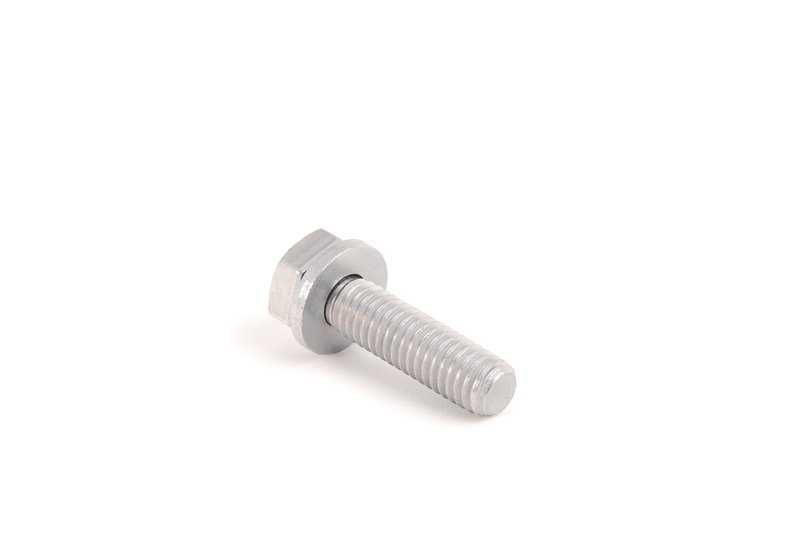 Tornillo hexagonal con arandela OEM 07119905526 para BMW E36, E46, E90, E92, E93, E39, F07, F10, F11, F06, F12, F13, E65, E66, F01, F02, Z3, E85, E86, E52. Original BMW.