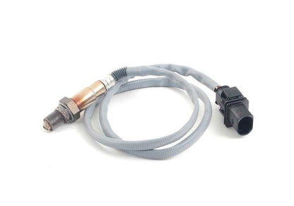 Lambda OEM 11787557223 per BMW X5 E70 4.8i (N62T) 2006-2010. Sensore grigio con cavo da 950 mm. BMW originale BMW.