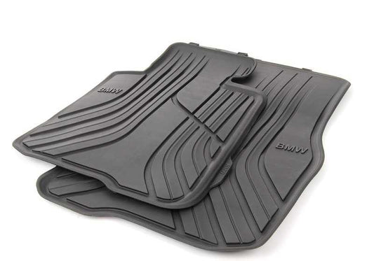 Alfombrillas todo tiempo delanteras Anthrazit OEM 51472348155 para BMW Serie 4 F32, F33, F36, F82 M4, F83 M4... y más. Original BMW.