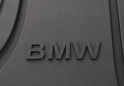 Juego de alfombrillas traseras BMW antilluvia OEM 51472348158 para BMW F32 y F82. Protegen contra suciedad y humedad. Compatibles con versiones Sport, Modern y Basic Line. Original BMW.