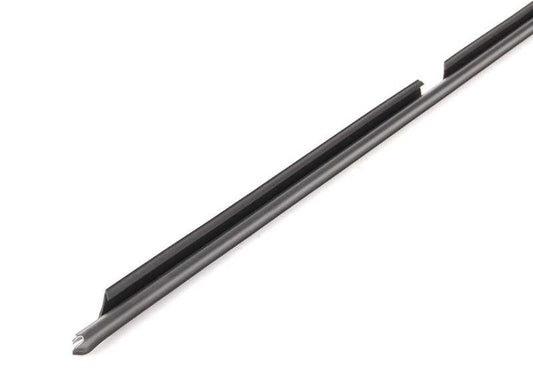 Sello de canal de ventana exterior derecho para BMW E39 (OEM 51228189276). Original BMW