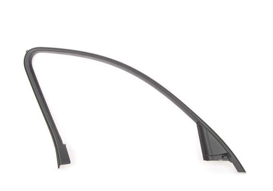 Cubierta marco ventana puerta delantera izquierda OEM 51337120655 para BMW E90, E91. Original BMW.