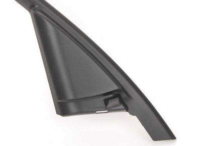 Cubierta marco ventana puerta delantera izquierda OEM 51337120655 para BMW E90, E91. Original BMW.