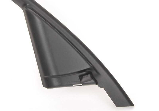 Cubierta marco ventana puerta delantera izquierda OEM 51337120655 para BMW E90, E91. Original BMW.