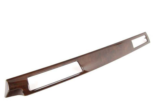 Listón de madera veta de álamo para panel derecho OEM 51456951044 para BMW Serie 5 E60, E61. Original BMW.