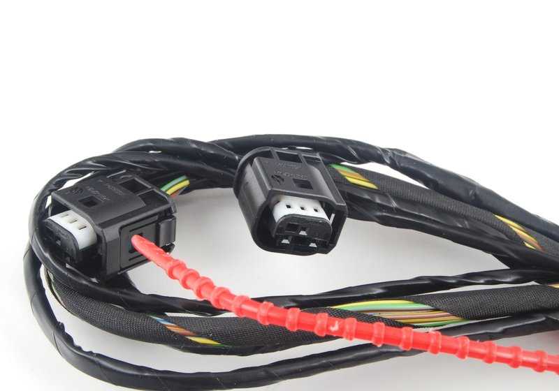 Sensores de fiação de estacionamento (PDC) OEM 61126925903 para BMW Z4 E85, E86. Conector original para sistema de auxílio de estacionamento. Substituição original da BMW.