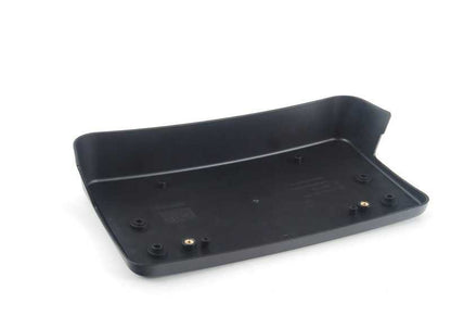 Soporte para matrícula OEM 51117191190 para BMW E82 y E88. Original BMW.