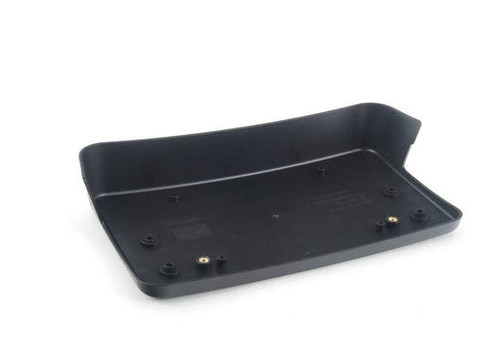Soporte para matrícula OEM 51117191190 para BMW E82 y E88. Original BMW.