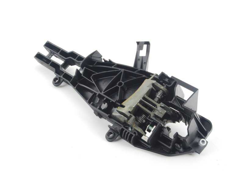 Soporte interior maneta exterior puerta derecha OEM 51217193264 para BMW F25, F26, E70, E71, E72. Repuesto original BMW.
