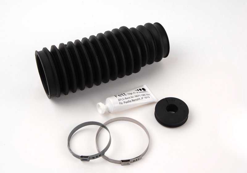 Juego de reparación de fuelle de dirección OEM 32131096910 para BMW E46, E85, E86. Original BMW.