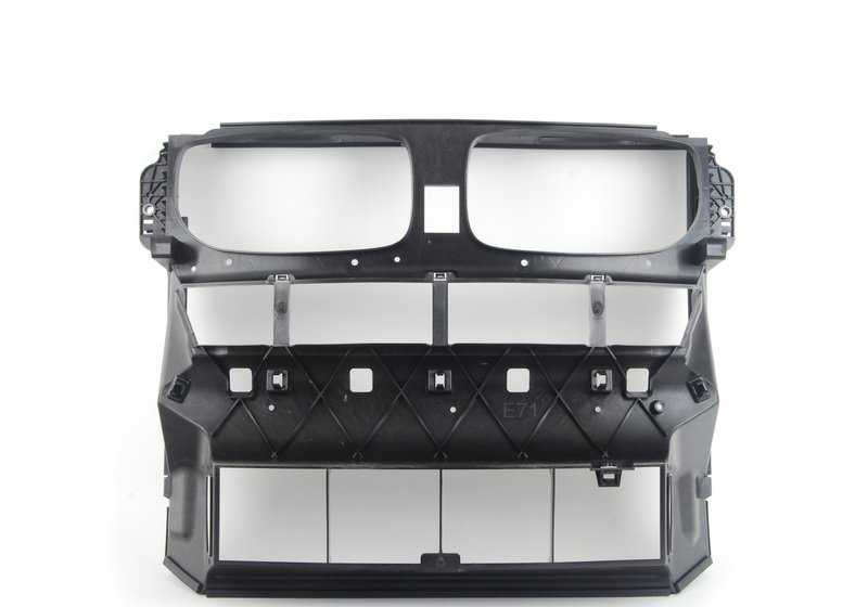 Guía de aire del radiador OEM 51647192758 para BMW X6 E71, E72. Original BMW.