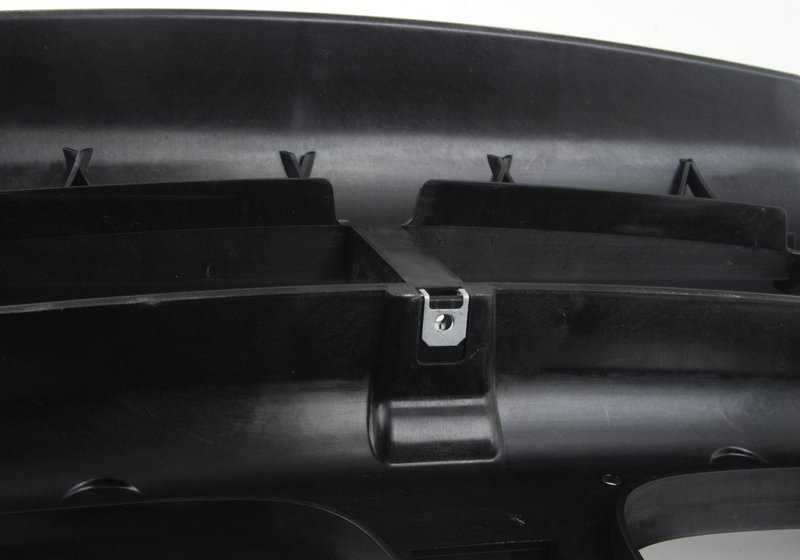 Guía de aire del radiador OEM 51647192758 para BMW X6 E71, E72. Original BMW.