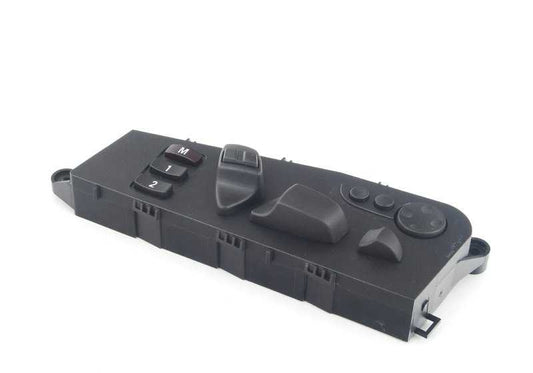 Front Right Electric Seat Adjuster Switch OEM 61319287096 for BMW E60, E61, E70, E71. Original BMW.