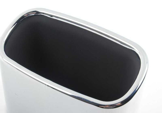 Exhaust Pipe Trim for BMW E53 (OEM 18107512709). Original BMW