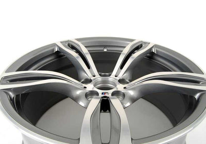 Alloy tires M double radio 343 OEM 3611228399 for BMW F10. Original BMW.