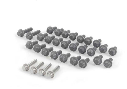 Juego de tornillos de aluminio para el cárter OEM 11110392552 para BMW E81, E82, E87, E88, F20, F21, F22, F23, F87, E90, E91, E92, E93, F30, F31, F34, F35, F80, F32, F33, F36, F82, F83, E60, E61, F07, F10, F11, F18, E63, E64, F06, F12, F13, E65, E66