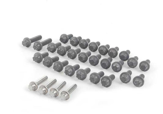 Juego de tornillos de aluminio para el cárter OEM 11110392552 para BMW E81, E82, E87, E88, F20, F21, F22, F23, F87, E90, E91, E92, E93, F30, F31, F34, F35, F80, F32, F33, F36, F82, F83, E60, E61, F07, F10, F11, F18, E63, E64, F06, F12, F13, E65, E66