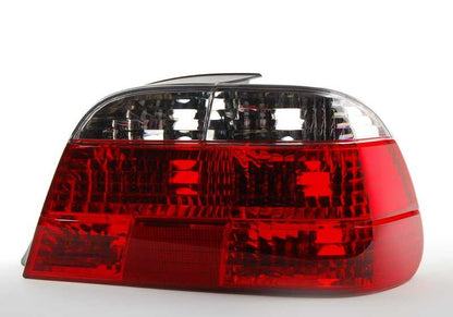 Rechter hinterer Pilot mit Blanco Intermittent OEM 63216904838 für BMW E38. Original BMW Stück.