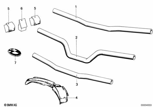 Prallplatte for BMW E53, E70, F30 (OEM 32711235611). Genuine BMW