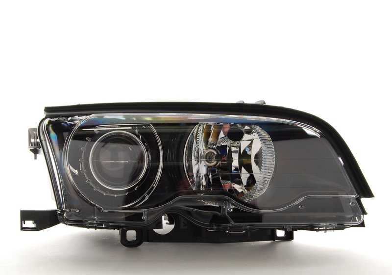 Faro delantero derecho Bi-Xenón OEM 63127165824 para BMW E46. Original BMW.