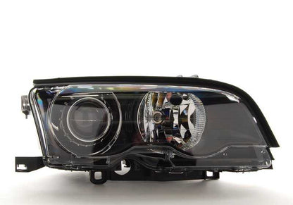 Faro delantero derecho Bi-Xenón OEM 63127165824 para BMW E46. Original BMW.
