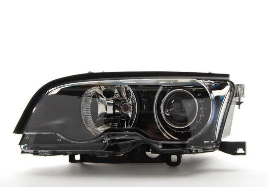 Faro delantero Bi-Xenón izquierdo OEM 63127165823 para BMW E46. Original BMW.