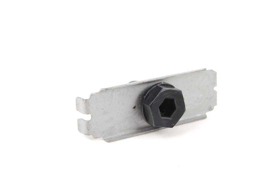 Clamping plate for BMW 3 Series E46, 5 Series E60, E61, 6 Series E63, E64, X3 E83, Z8 E52 (OEM 34306773697). Original BMW