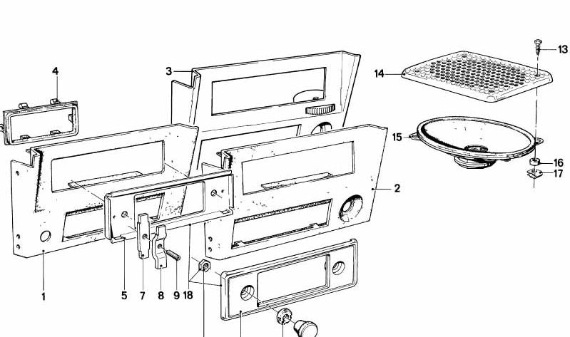 OEM SHEEP GRACE 65111367138 for BMW E21. Original BMW.
