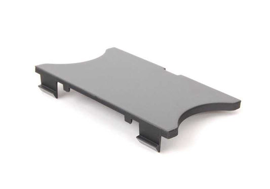Tapa embellecedora interior negra OEM 51718266823 para BMW E46. Original BMW.