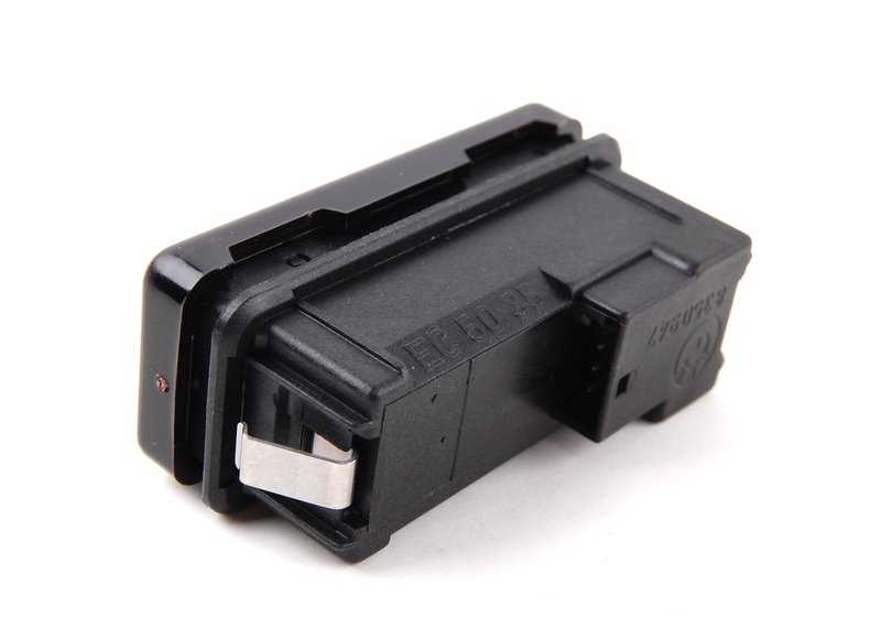 OEM emergency light switch 61318350947 for BMW E39, E38, E46, E53, E83, Z3, Z4. Original BMW spare.