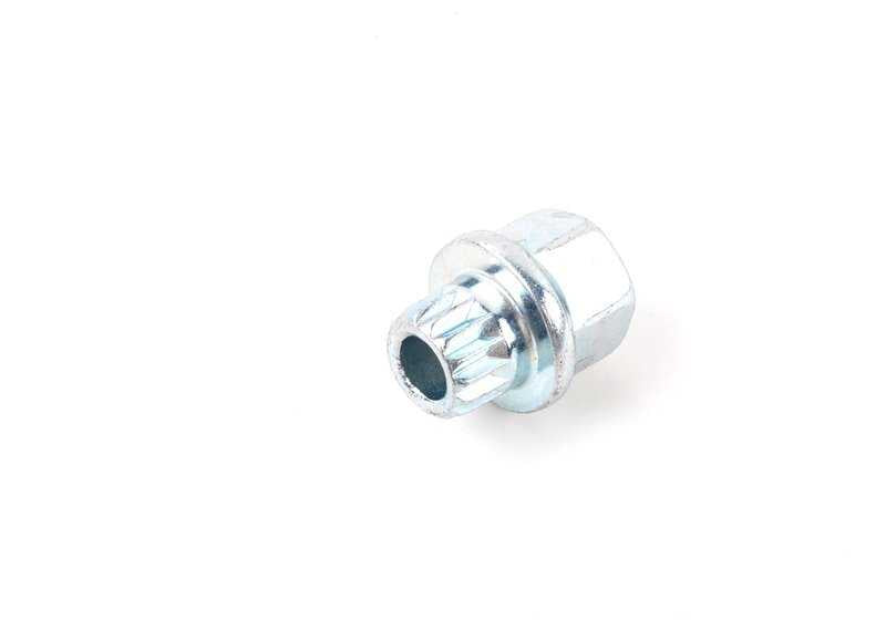 Adapter with code for BMW E81, E82, E87, E88, E30, E36, E46, E90, E91, E92, E93, E34, E39, E60, E61, E63, E64, E32, E38, E65, E66, E31, E83, E85, E86, E52 and MINI R50, R52, R53 (OEM 36136765544). Genuine BMW