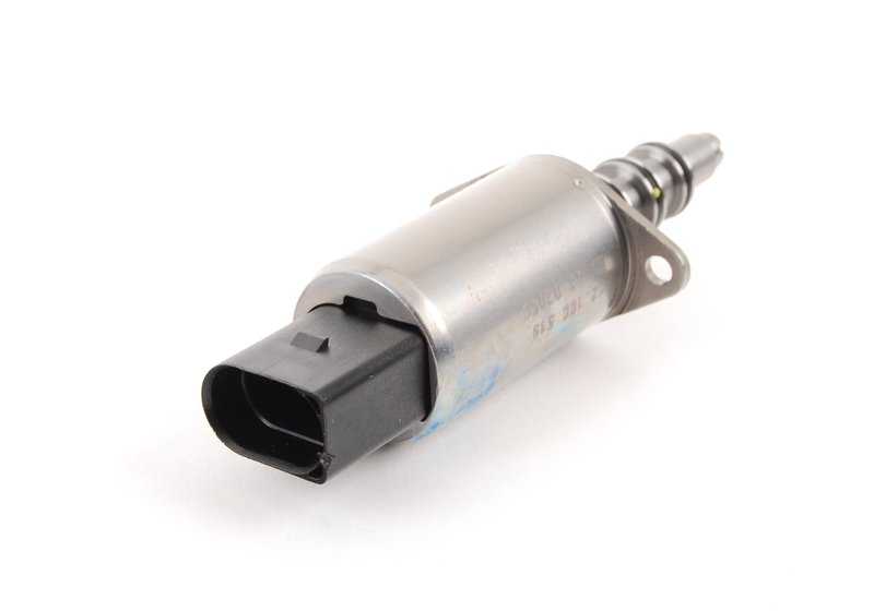 Válvula magnética OEM 11367841072 para BMW E60, E61, E63, E64 M5 y M6 con motor S85. Compatible con modelos con cambio manual y tracción trasera. Original BMW.