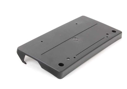Soporte de matrícula OEM 51117303798 para BMW E84. Original BMW.